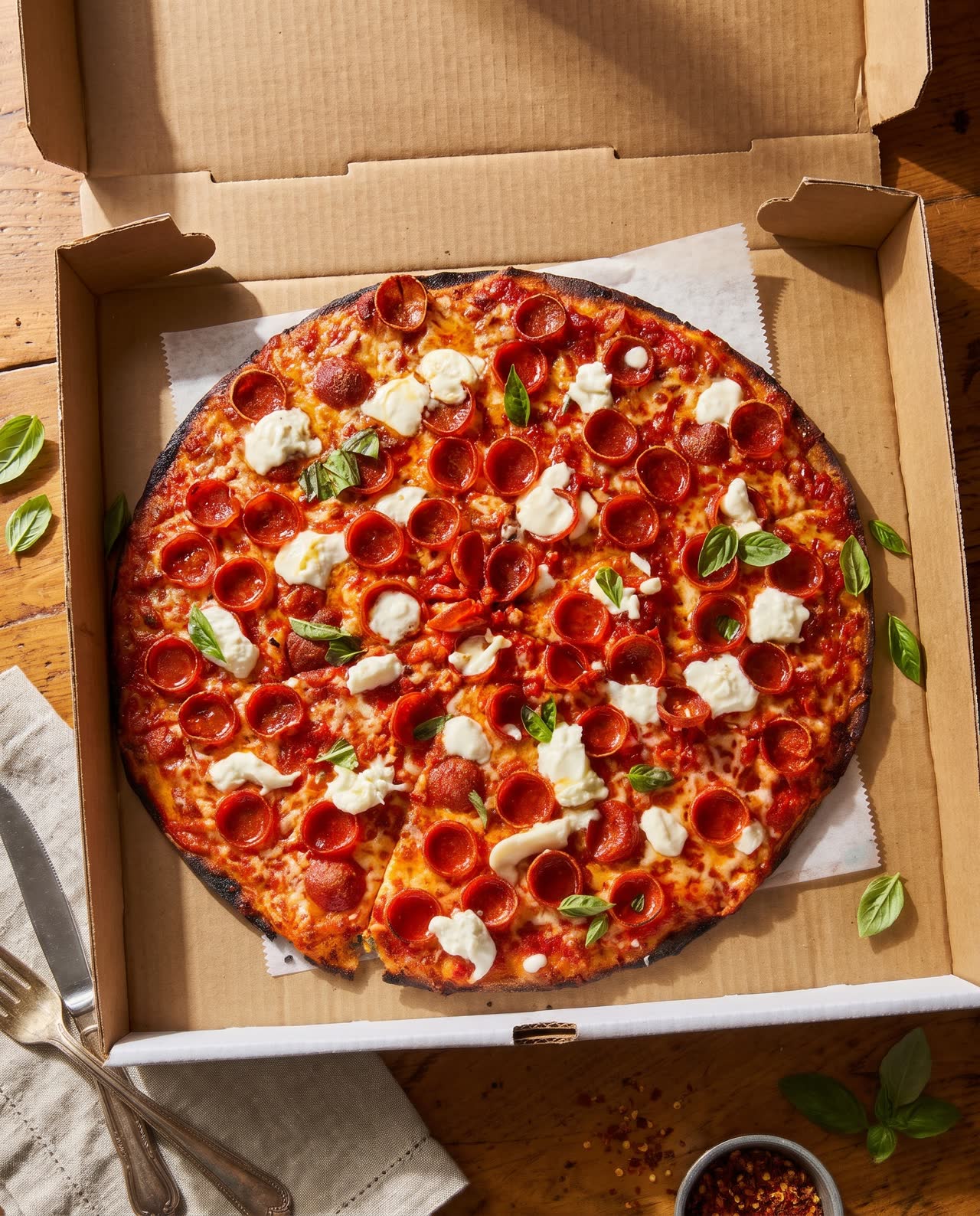 Lowkey Spots visual for Baby Blue Pizza, a Dinner / Pizza in Chamblee.