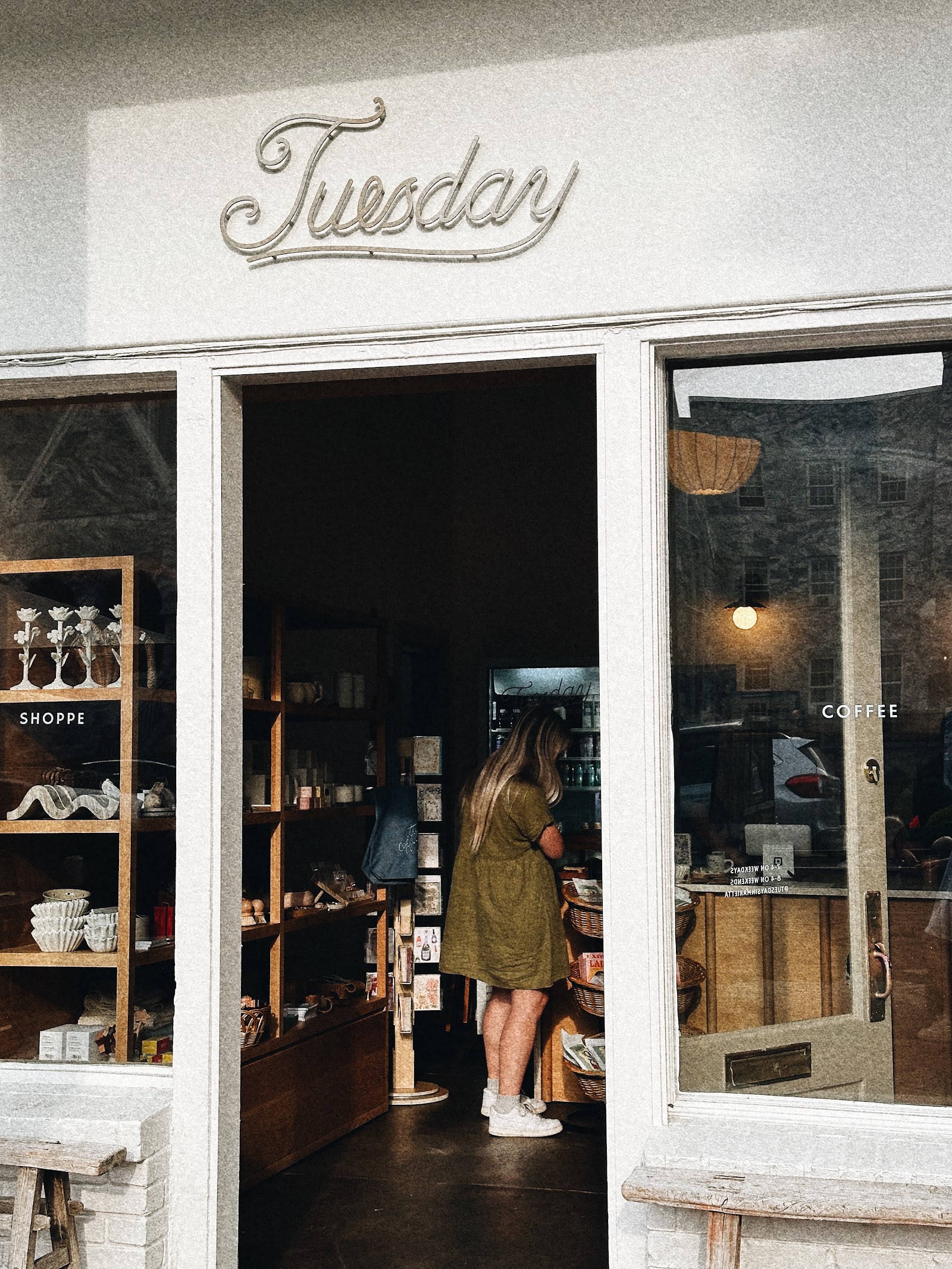 Lowkey Spots visual for Tuesday Coffee + Shoppe, a Coffee shop in Marietta Square.