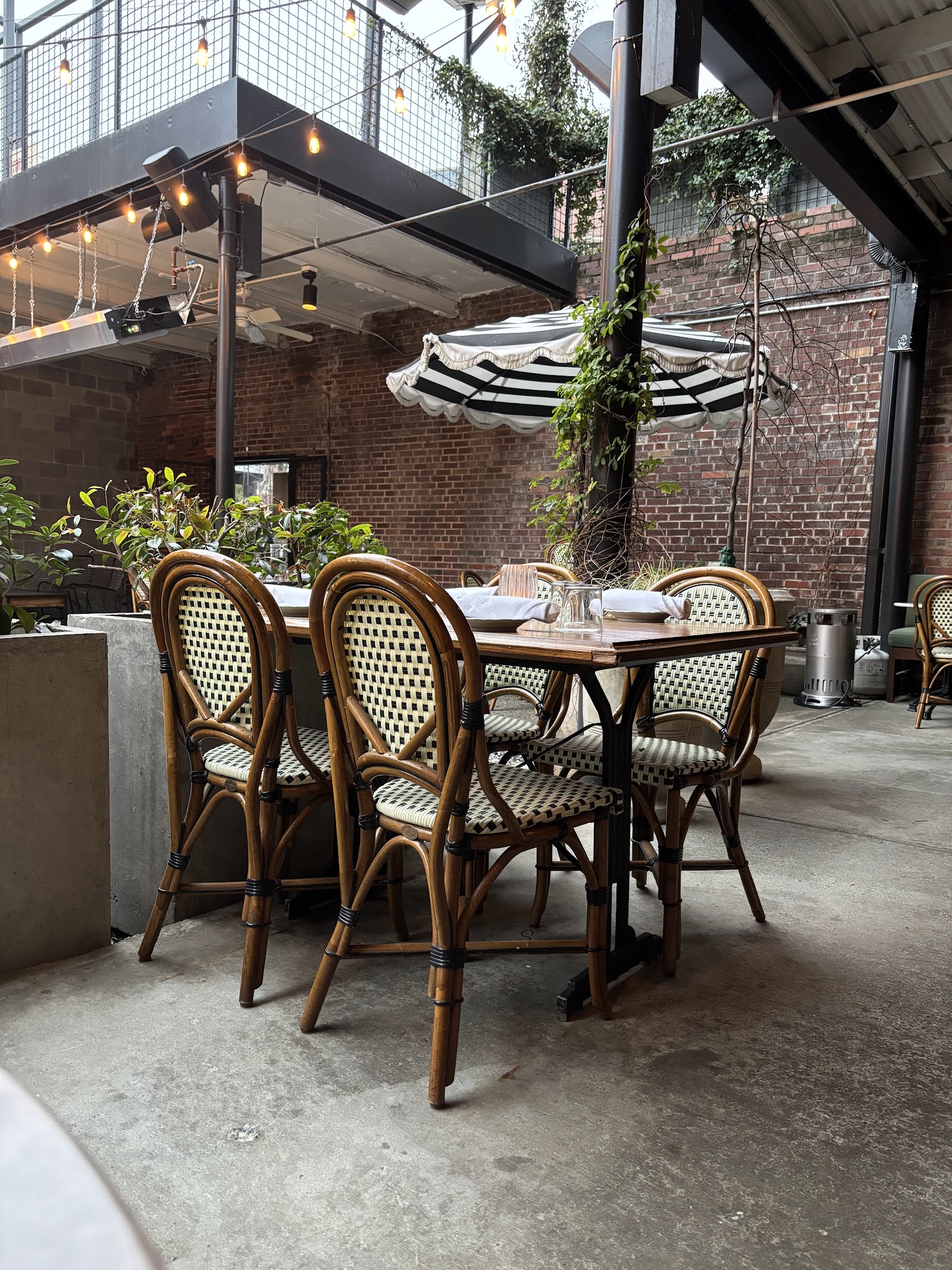 Lowkey Spots visual for Little Sparrow, a Brunch / French-inspired restaurant in Westside Provisions / West Midtown, Atlanta.