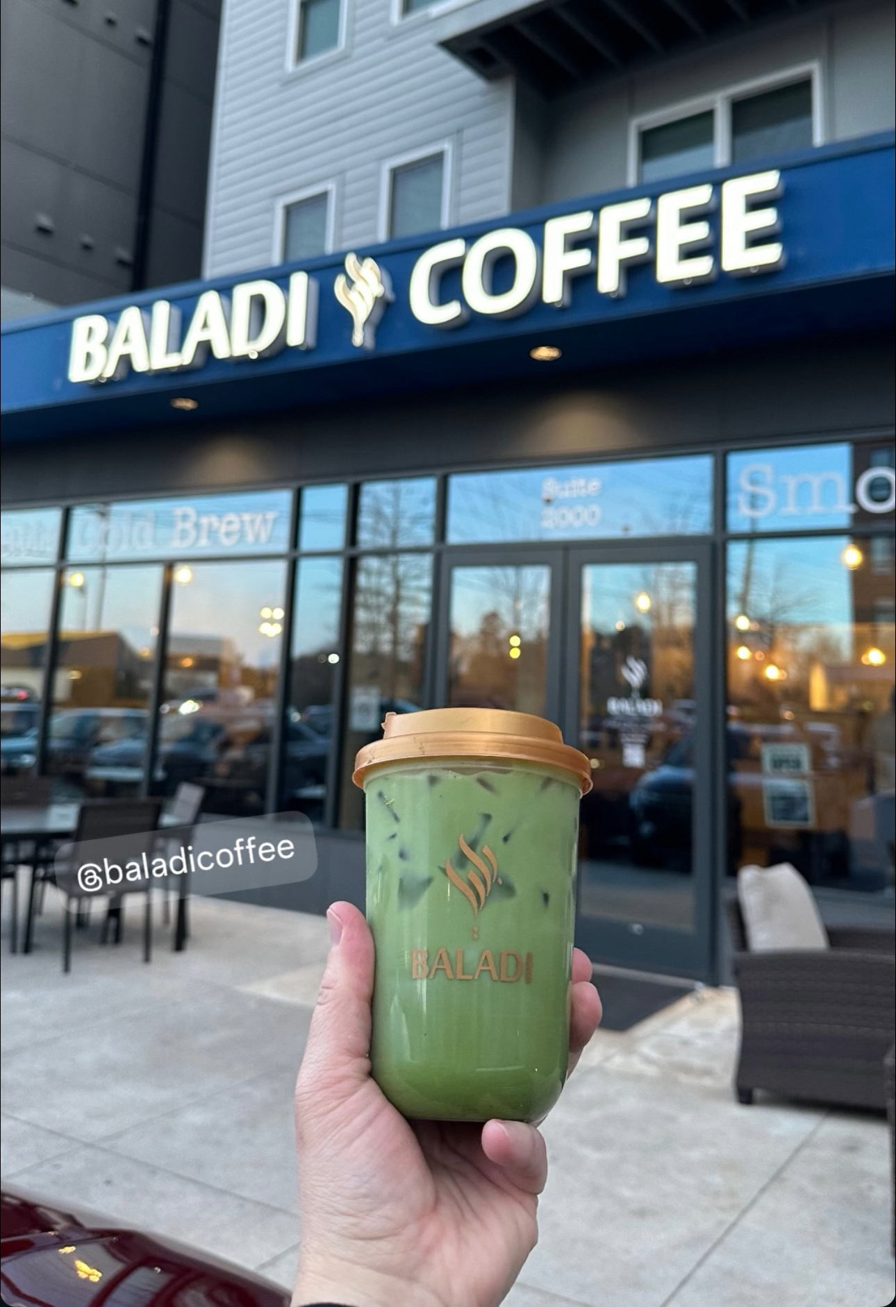 Lowkey Spots visual for Baladi Coffee, a Coffee shop in Kennesaw, metro Atlanta.