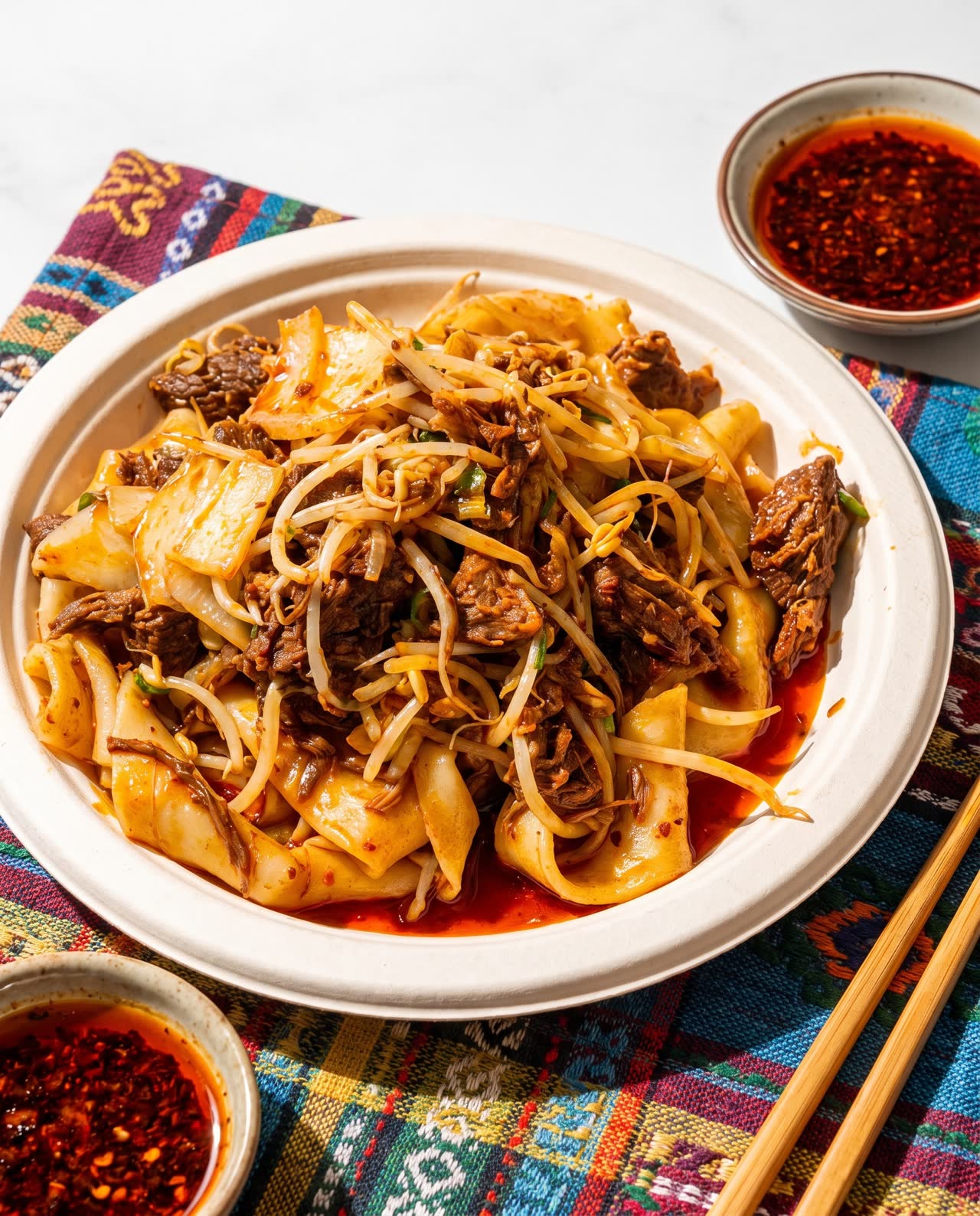 Lowkey Spots visual for Xi'an Gourmet House, a Chinese / hand-pulled noodles in Midtown, Atlanta.
